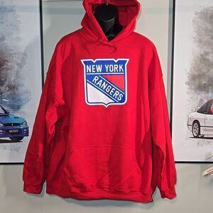 3XL New York Rangers NHL Pullover Hoodie